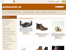 Tablet Screenshot of geplasmetal.es
